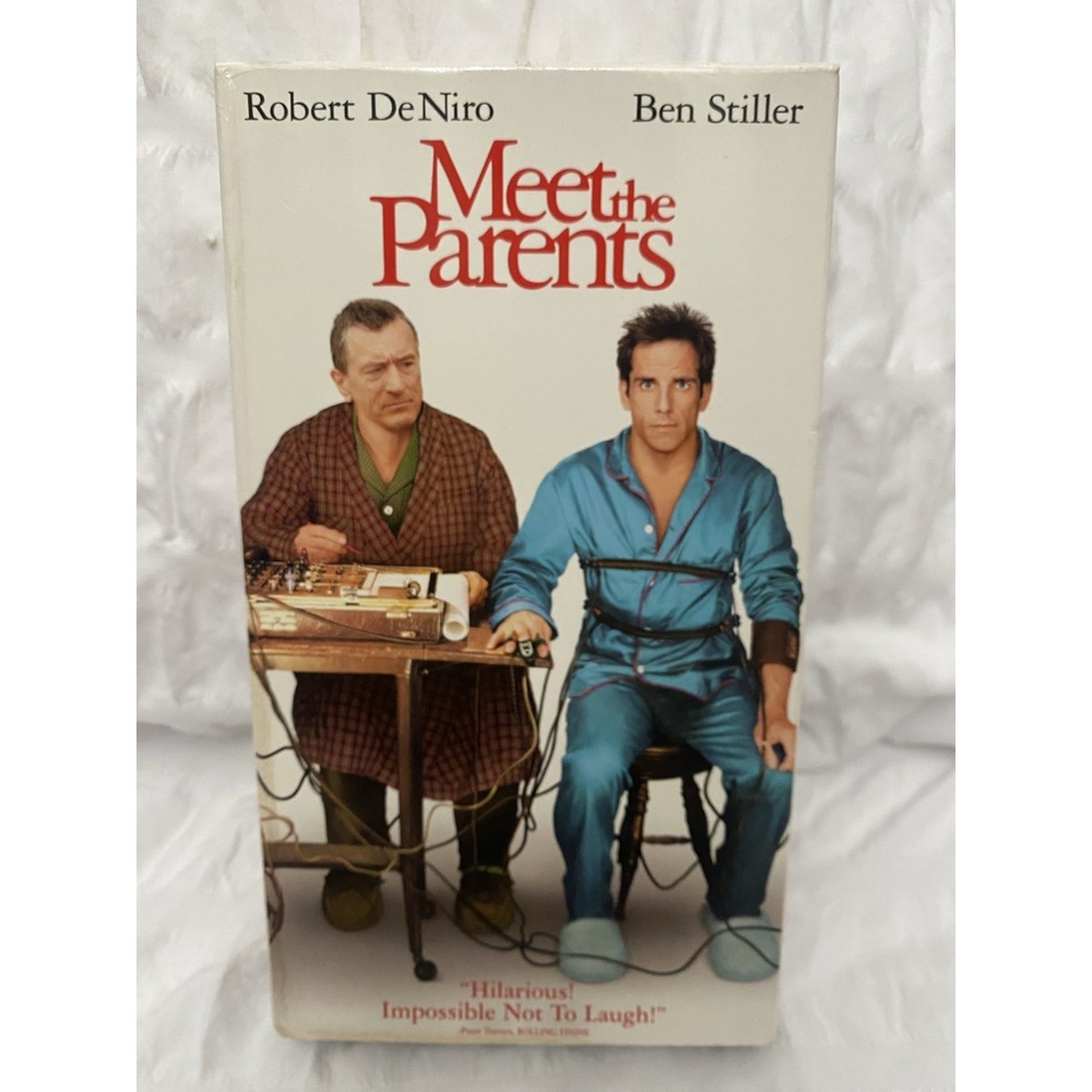 Meet the Parents 2001 VHS Tape DeNiro, Stiller, Original Movie